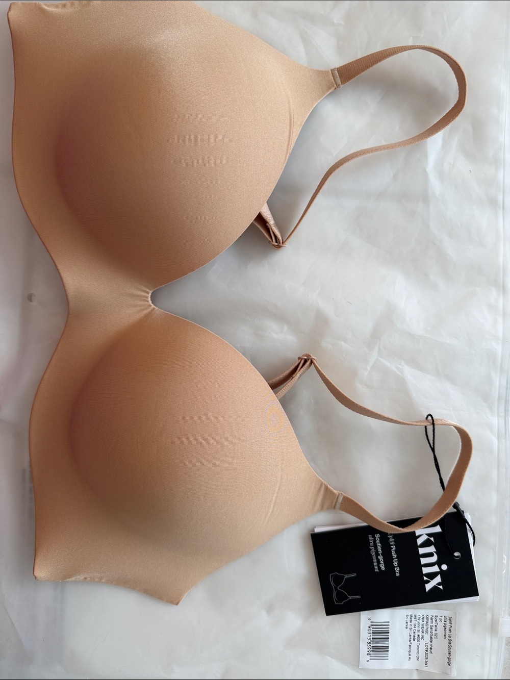knix Uplift Push Up Bra NWT